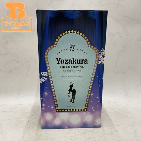 1円? 同梱不可 フリーイング ビースタイル 1/4 シノビマスター 閃亂カグラ 夜桜 生足バニーver. 完成品フィギュア
