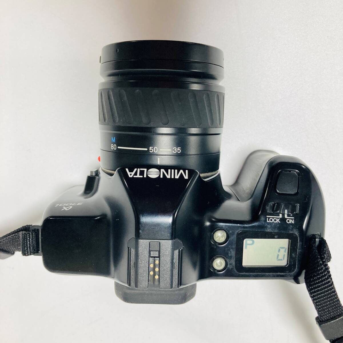 [61821C] рабочий товар MINOLTA α3700i однообъективный зеркальный пленочный фотоаппарат линзы имеется AF ZOOM 35-80mm 1:4(22)-5.6 текущее состояние товар течение времени хранение товар 