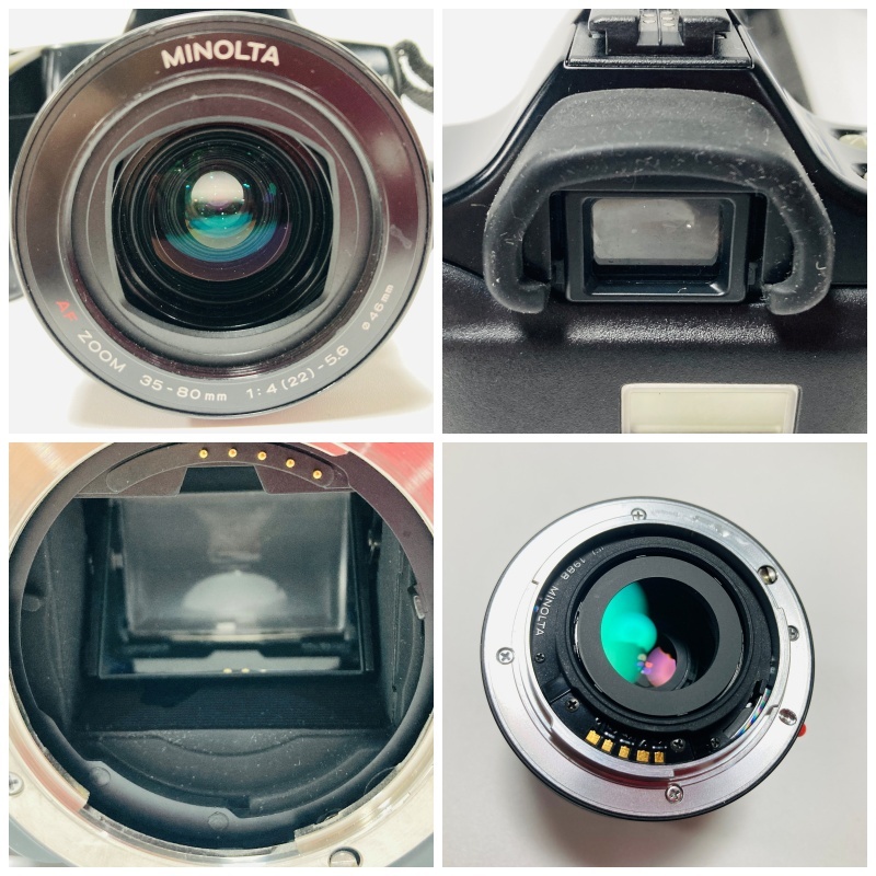 [61821C] рабочий товар MINOLTA α3700i однообъективный зеркальный пленочный фотоаппарат линзы имеется AF ZOOM 35-80mm 1:4(22)-5.6 текущее состояние товар течение времени хранение товар 