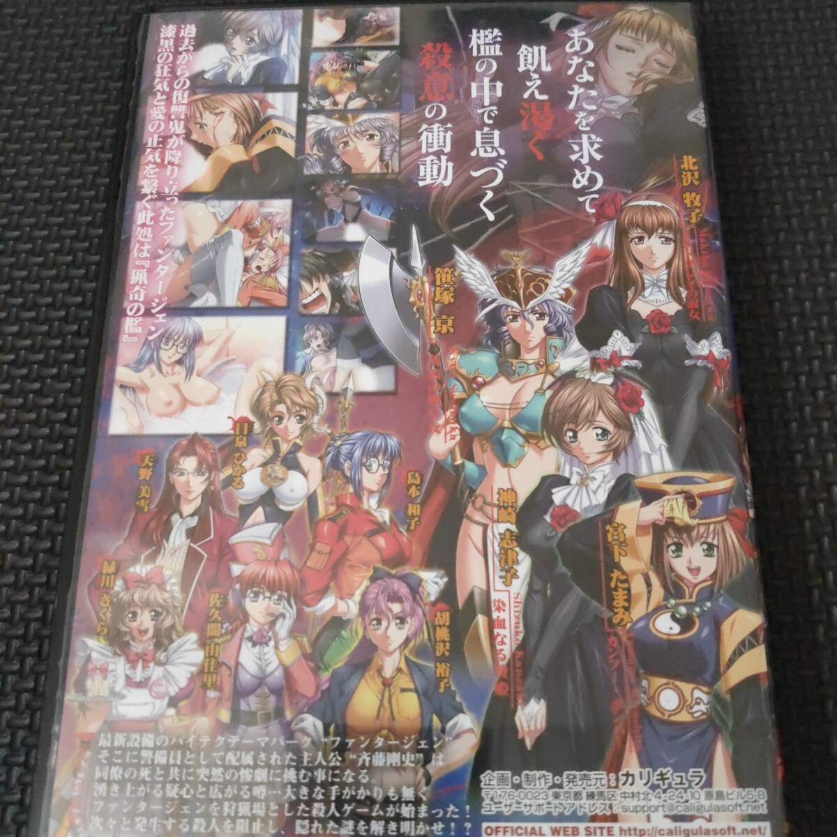 真説 猟奇の檻 第2章 PCゲーム DVD ROM 