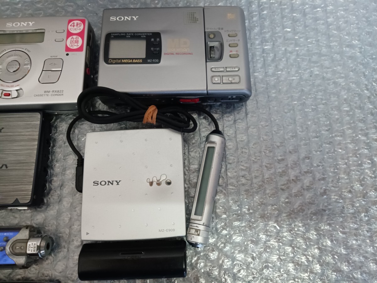  портативный плеер суммировать 6 пункт кассета /MD/ цифровой аудио плеер WALKMAN Walkman MZ-E909 RM-MC12ELK Junk 