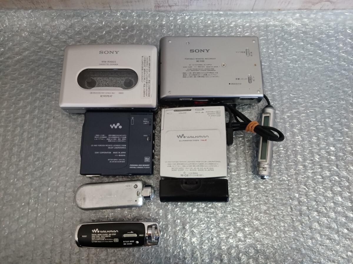  портативный плеер суммировать 6 пункт кассета /MD/ цифровой аудио плеер WALKMAN Walkman MZ-E909 RM-MC12ELK Junk 