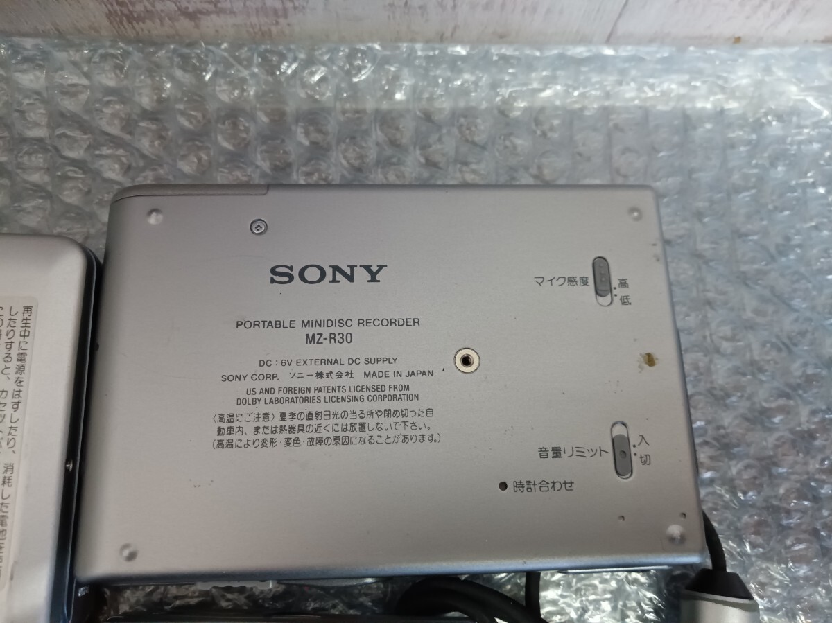  портативный плеер суммировать 6 пункт кассета /MD/ цифровой аудио плеер WALKMAN Walkman MZ-E909 RM-MC12ELK Junk 