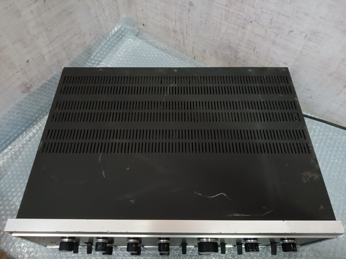  стоит посмотреть!! редкий SANSUI ландшафт Sansui AU-9500 основной предусилитель аудио стерео усилитель именная техника звук оборудование машинное оборудование Junk 