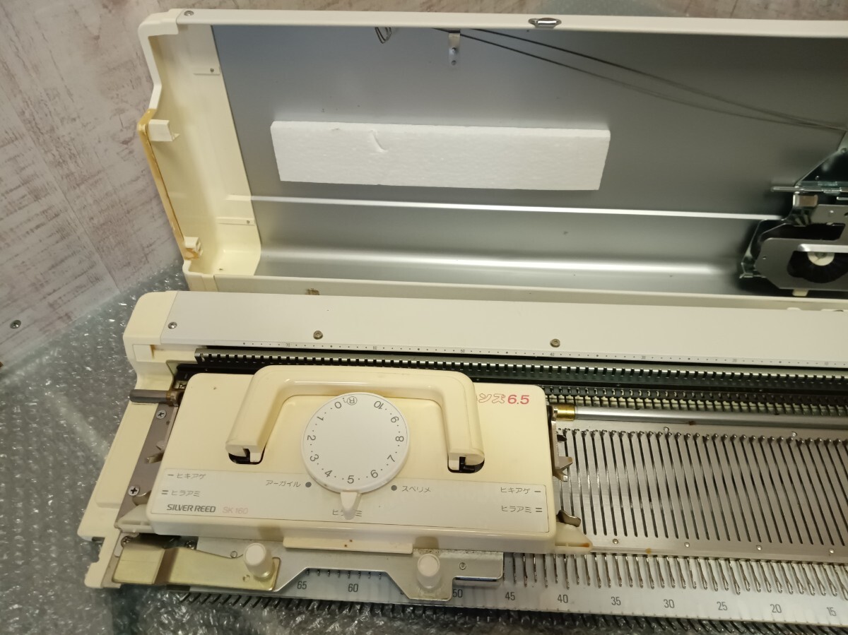 SILVER REED серебряный Lead SK160 сборник машина вязальная машина рукоятка z6.5 вязание вязание рукоделие рукоделие Junk 