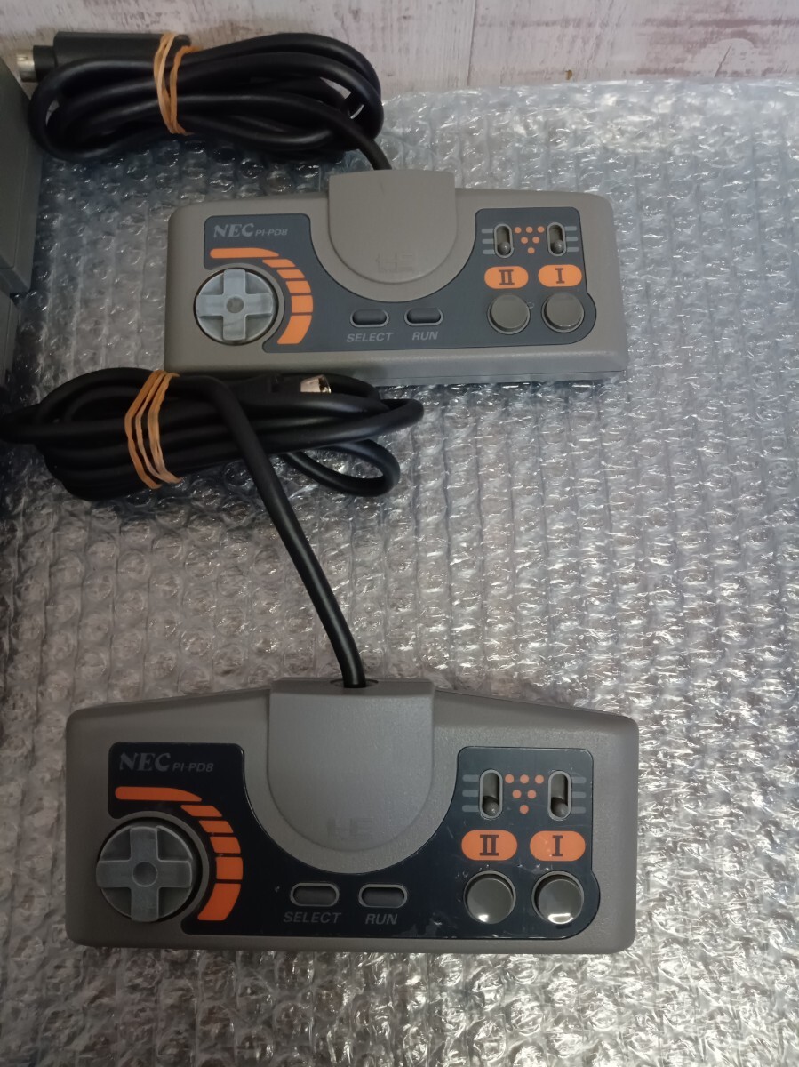 NEC PC двигатель CORE GRAFX II core графика 2 PI-TG7 небо. голос HC66-6 контроллер PI-PD8 Junk 