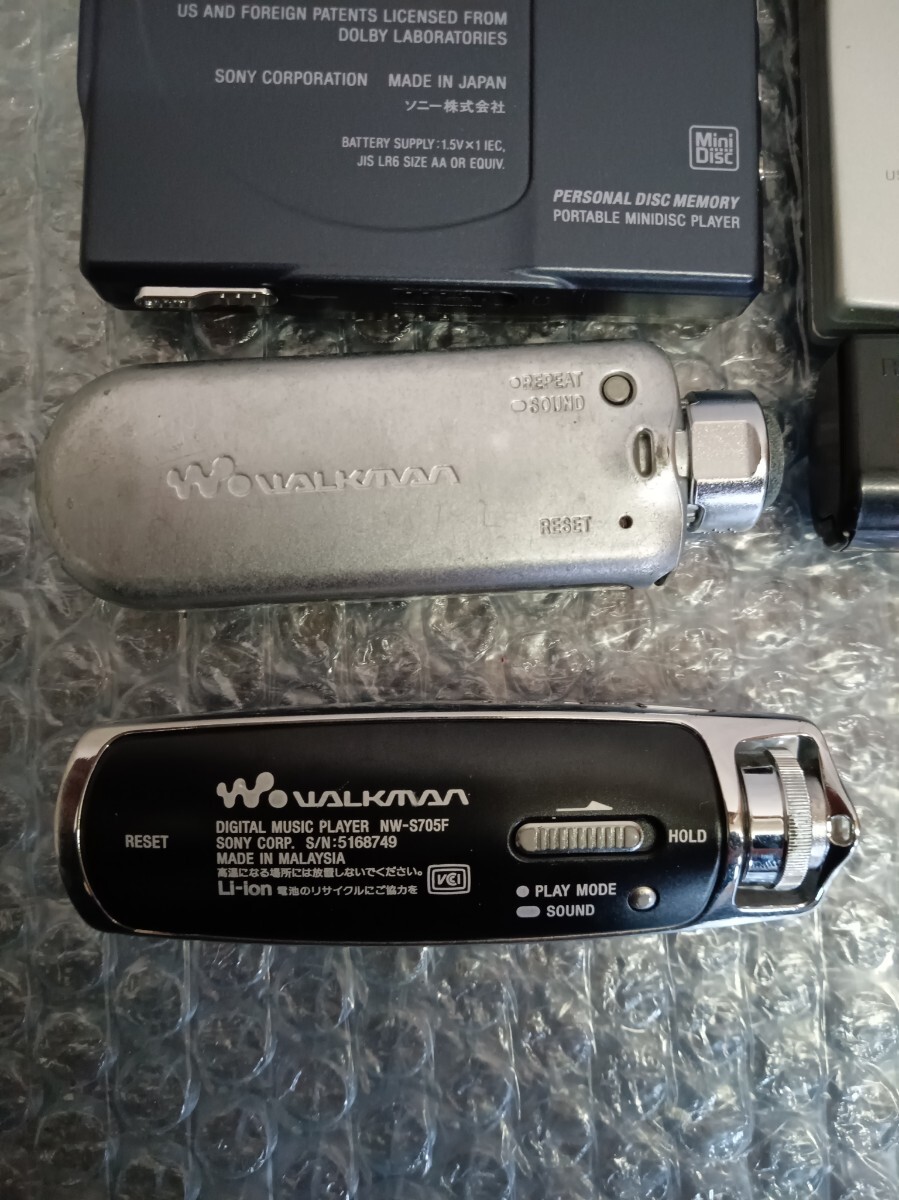  портативный плеер суммировать 6 пункт кассета /MD/ цифровой аудио плеер WALKMAN Walkman MZ-E909 RM-MC12ELK Junk 