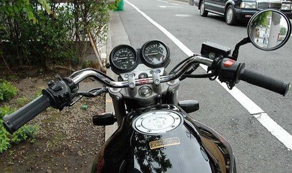 ゼットファーザー アダルトバー 15cm アップハンドル シボリハンドル ゼファー バリオス Z400GP XJ400 XJR ZRX ジェイド Z1 Z2 2