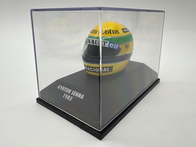 K4301◆ MINICHAMPS ミニチャンプス アイルトン セナ ヘルメット コレクション 1991 マクラーレン ホンダ ダイキャスト F1 HONDA