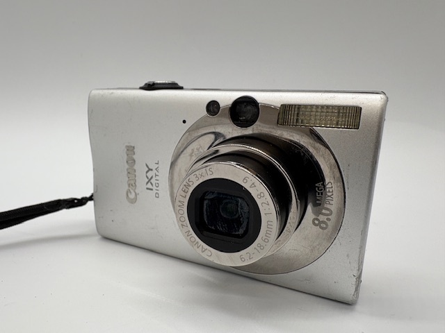 K4954◆ Canon IXY DIGITAL 20IS PC1271 キャノン コンパクトデジタルカメラ デジカメ コンデジ シルバー 8.0 MEGAPIXELS