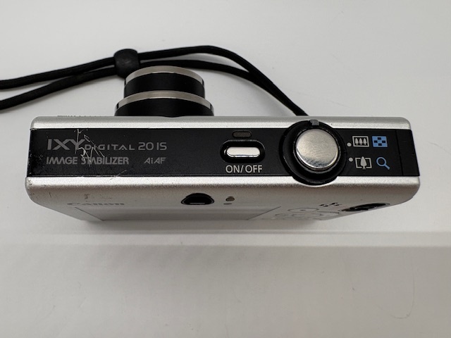 K4954◆ Canon IXY DIGITAL 20IS PC1271 キャノン コンパクトデジタルカメラ デジカメ コンデジ シルバー 8.0 MEGAPIXELS