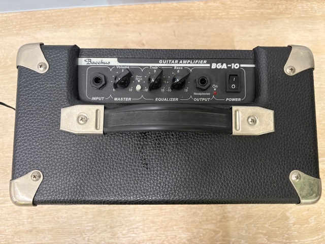 K8554* BACCHUS BGA-10 Bacchus гитарный усилитель электризация проверка settled черный звук оборудование электрогитара для 