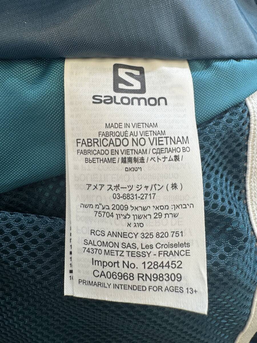 S9474〇 salomon サロモン TRAIL10 トレイル 10 バックパック リュック ブルー 青 トレラン トレッキング ランニング 登山