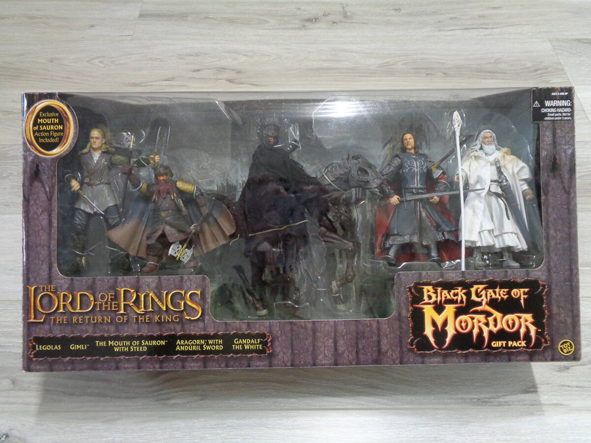 ロード・オブ・ザ・リング ブラック・ゲート・オブ・モルドール ギフトパック トイビズ 2004年 ビンテージ 新品 未使用 レア_画像2