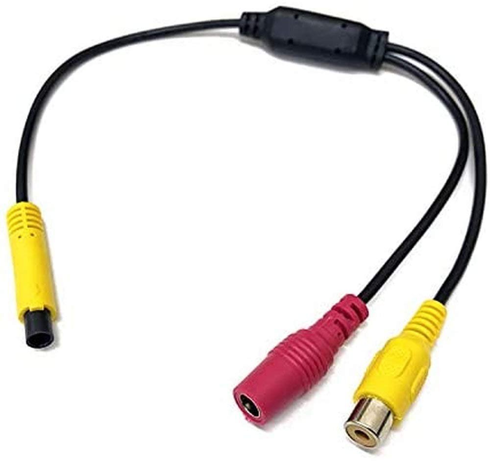 【タイムセール】 4PIN－RCAビデオケーブル ｌｉｆｅｐｏｗｅｒ RCA－4ピン変換 RCA（A／V）コネクタ 4ピン／ 映