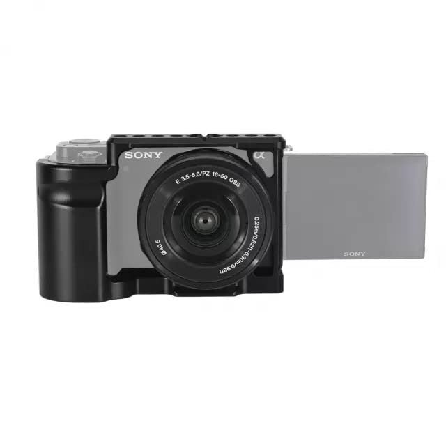 【おすすめ】 ZV－E10に対応カメラケージ 超拡張性 Sｏｎｙ 滑り止ゴム付き NICEYRIG カメラ専用ケージ