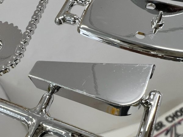 【丸-990】◆［MONOGRAM］POPPER CHOPPER　プラモデル◆希少◆1/8／バイク／オートバイ◆※一部パーツ開封済み　未組立長期保管品◆KT