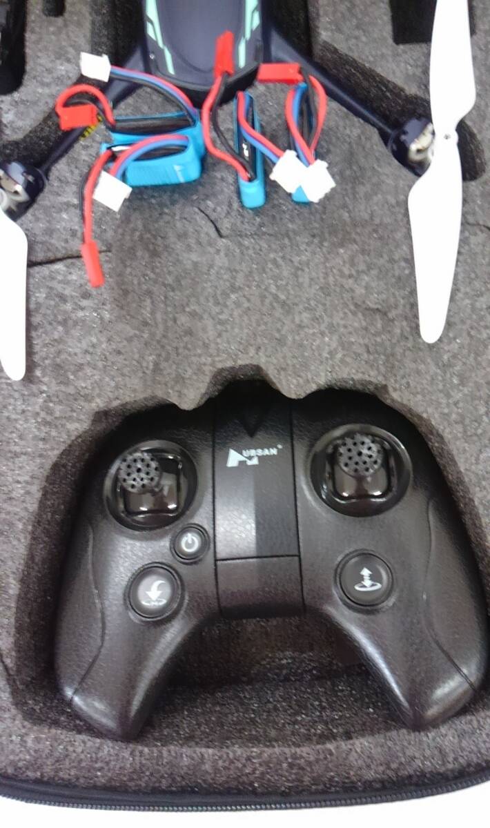 【丸-1025】■HUBSAN H216A X4 DESIRE PRO カメラ付きドローン■取扱説明書・ケースバッグ付き/ラジコン■※動作未確認■(IS)_画像3