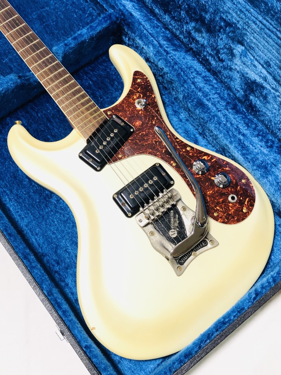 Mosrite of California THE Ventures model Pearl White モズライト ベンチャーズモデル パールホワイト 加山雄三 Nokie Edwards