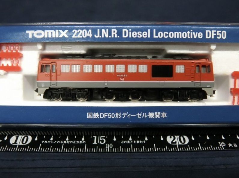 L6030 L4878 TOMIX 2204 国鉄 DF50形 ディーゼル机関车 鉄道模型 Nゲージ 中古