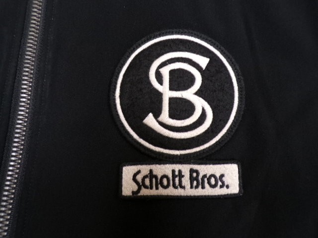 ★Schott ショット★メンズ パディングジップジャケット ロゴワッペン付き 3102082★R70615045A