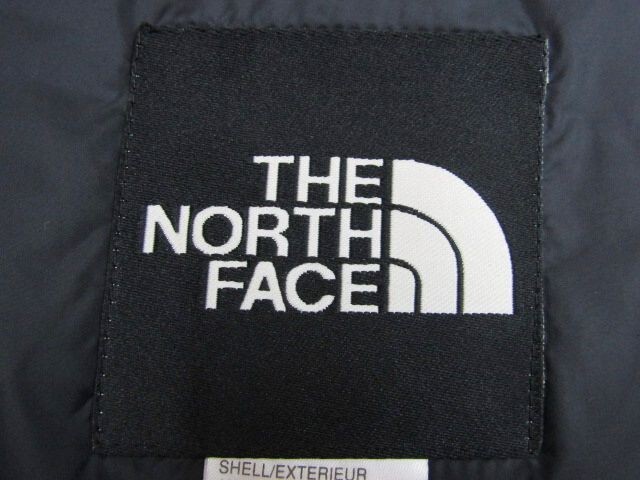 ★ノースフェイス NORTHFACE★ヌプシダウンジャケット グレー×ブラック メンズ Lサイズ 700FP★R70622017B