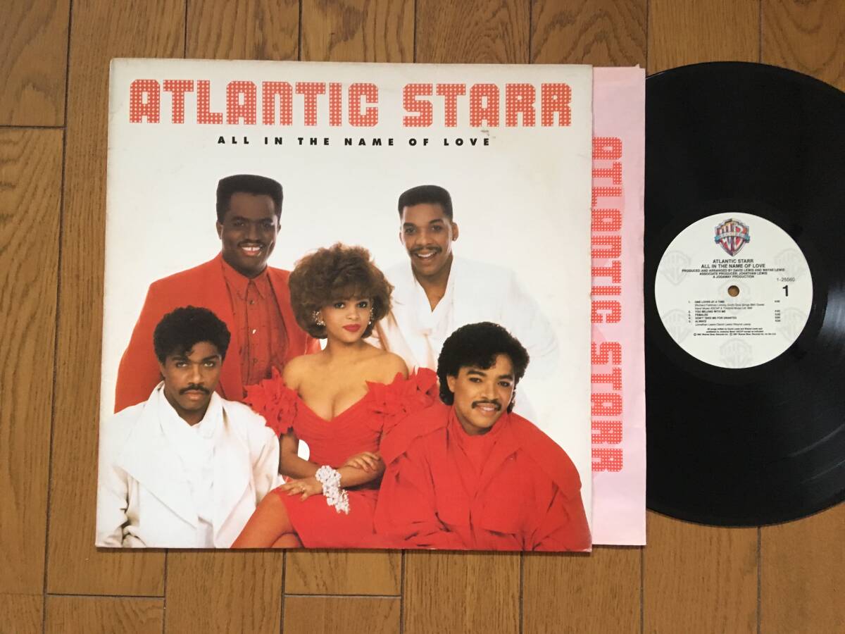 ★アトランティック・スター ATLANTIC STARR ※名曲「オールウェイズ」(ALWAYS)も収録　※1987年の貴重アナログ盤_画像1