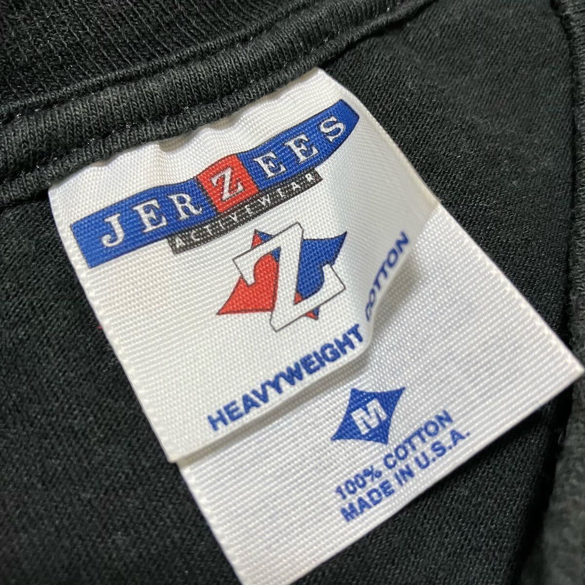 ジャック・ダニエル Tシャツ Mサイズ ★ JACK DANIEL’S WHISKEY Made in USA JERZEES T-shirts ノベルティ 古着 USA製 アメリカ製_画像3