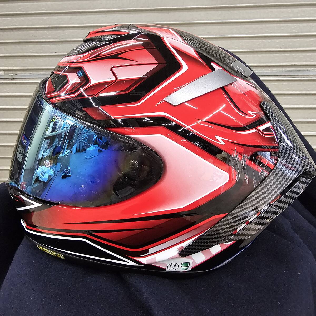 バイク　ヘルメット　SHOEI　x14　ｍサイズ