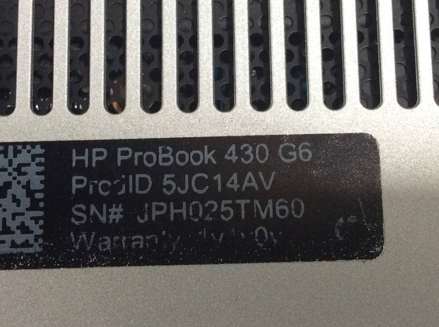 hp ProBook 430 G6 -　Core i5 8265U 1.60GHz■現(xiàn)狀品