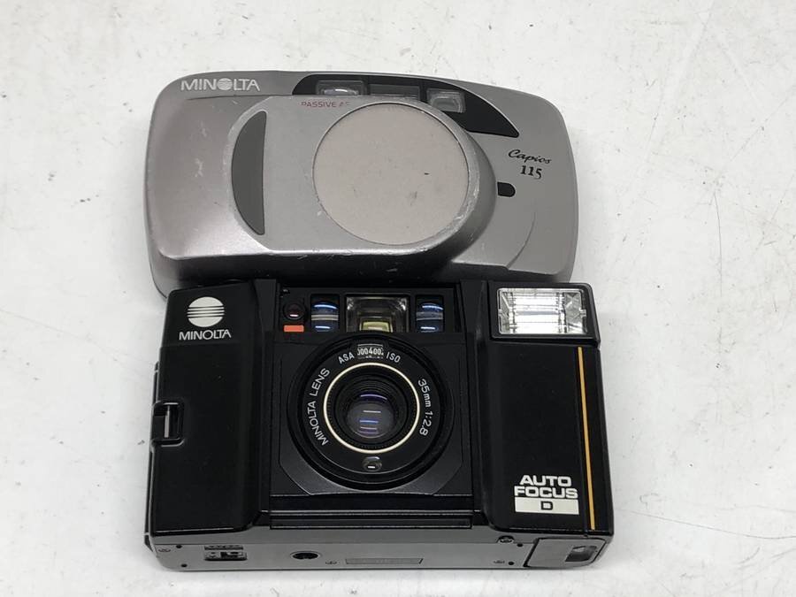 MINOLTA compact плёнка итого 8 позиций комплект продажа комплектом # утиль 