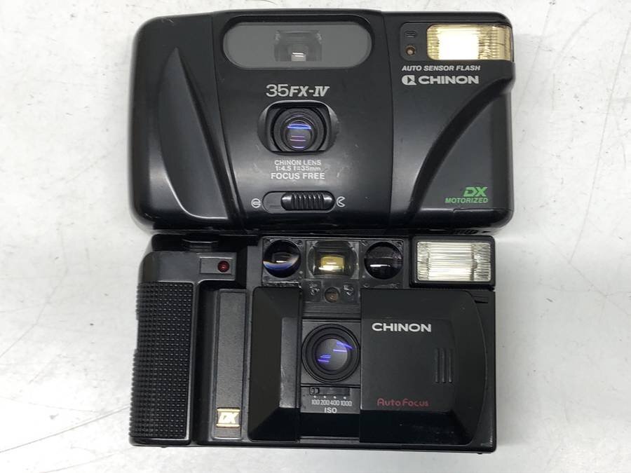 CHINON コンパクトフィルム 計8点セット まとめ売り□ジャンク品