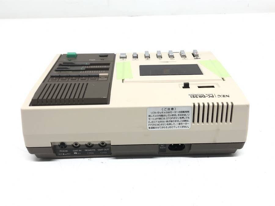 NEC PC-DR321 старая модель PC DATA RECORDER# текущее состояние товар 