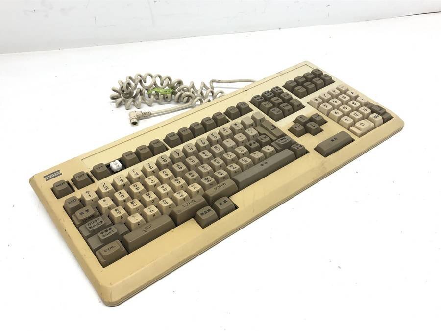 FUJITSU FMR60KB201 親指シフトキーボード■ジャンク品