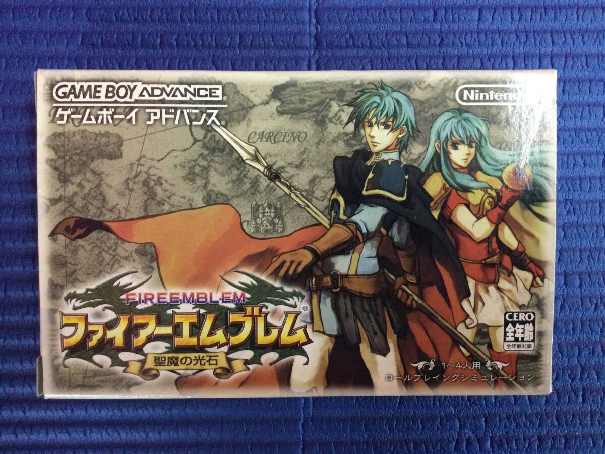 【GB1490/60/0】GBAソフト★ファイアーエムブレム 圣魔の光石★ゲームボーイアドバンス★任天堂★ニンテンドー★Nintendo★説明書(shū)付き★