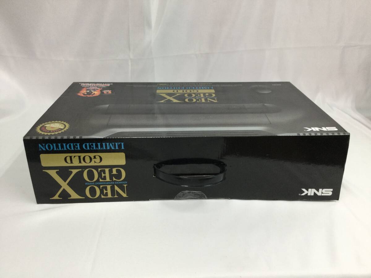 [GM6674/120/0] не использовался товар *NEO GEO X GOLD LIMITED EDITION* корпус комплект * Neo geo X Gold Limited Edition *SNK*