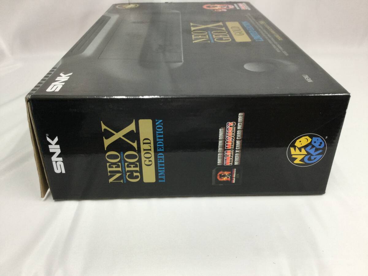 [GM6674/120/0] не использовался товар *NEO GEO X GOLD LIMITED EDITION* корпус комплект * Neo geo X Gold Limited Edition *SNK*