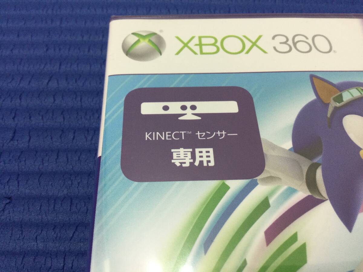 【GB1687/60/0】新品未開封★Xbox360ソフト★ソニック フリーライダーズ★KINECTセンサー専用★SONIC★エックスボックス360★
