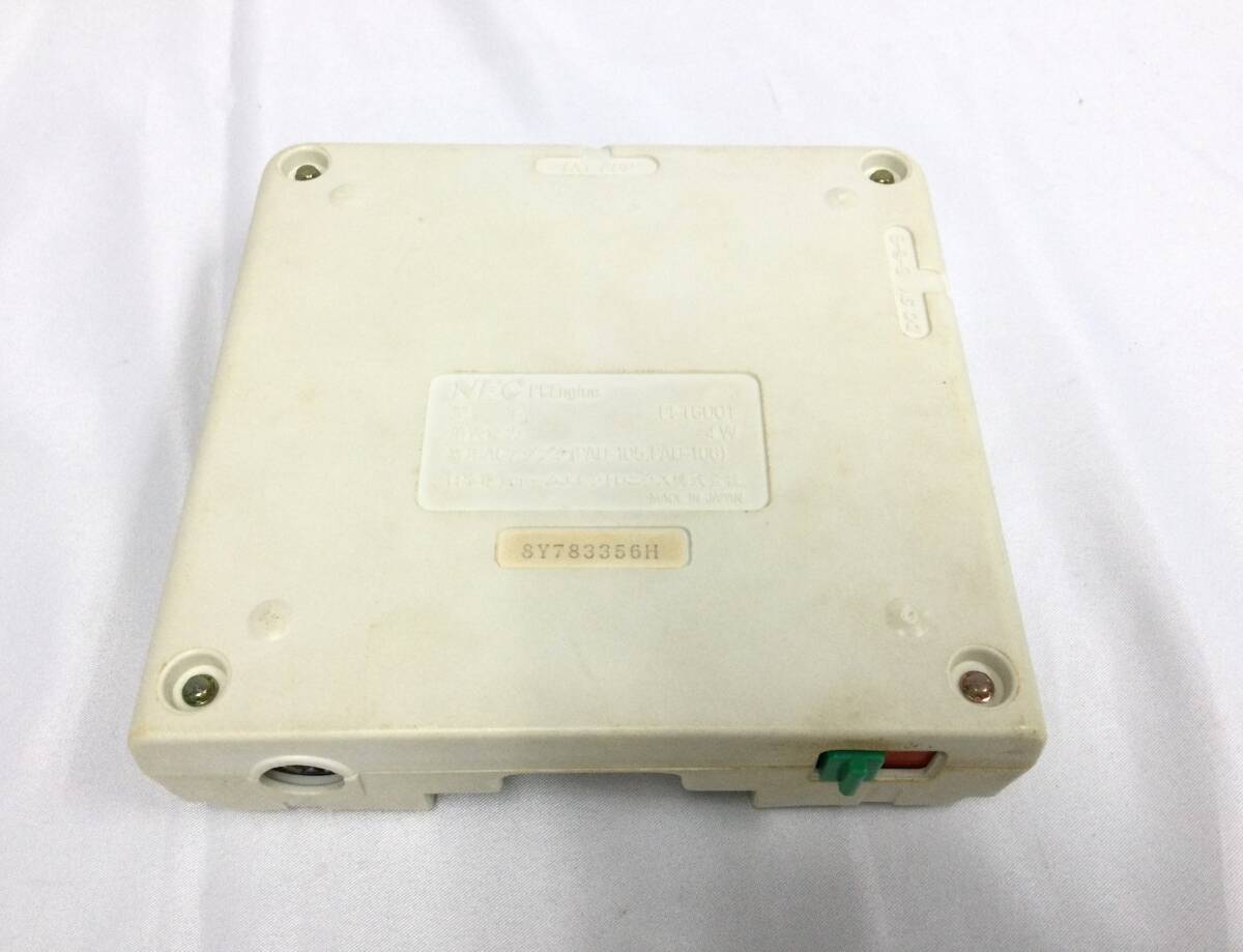 [GM6744/80/0] не перемещение .. Junk *NEC PC двигатель корпус + CD-ROM2 плеер + интерфейс единица *PC Engine* интерфейс *