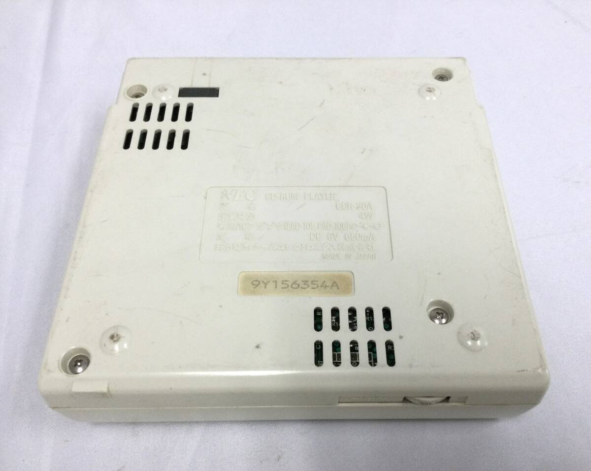 [GM6744/80/0] не перемещение .. Junk *NEC PC двигатель корпус + CD-ROM2 плеер + интерфейс единица *PC Engine* интерфейс *