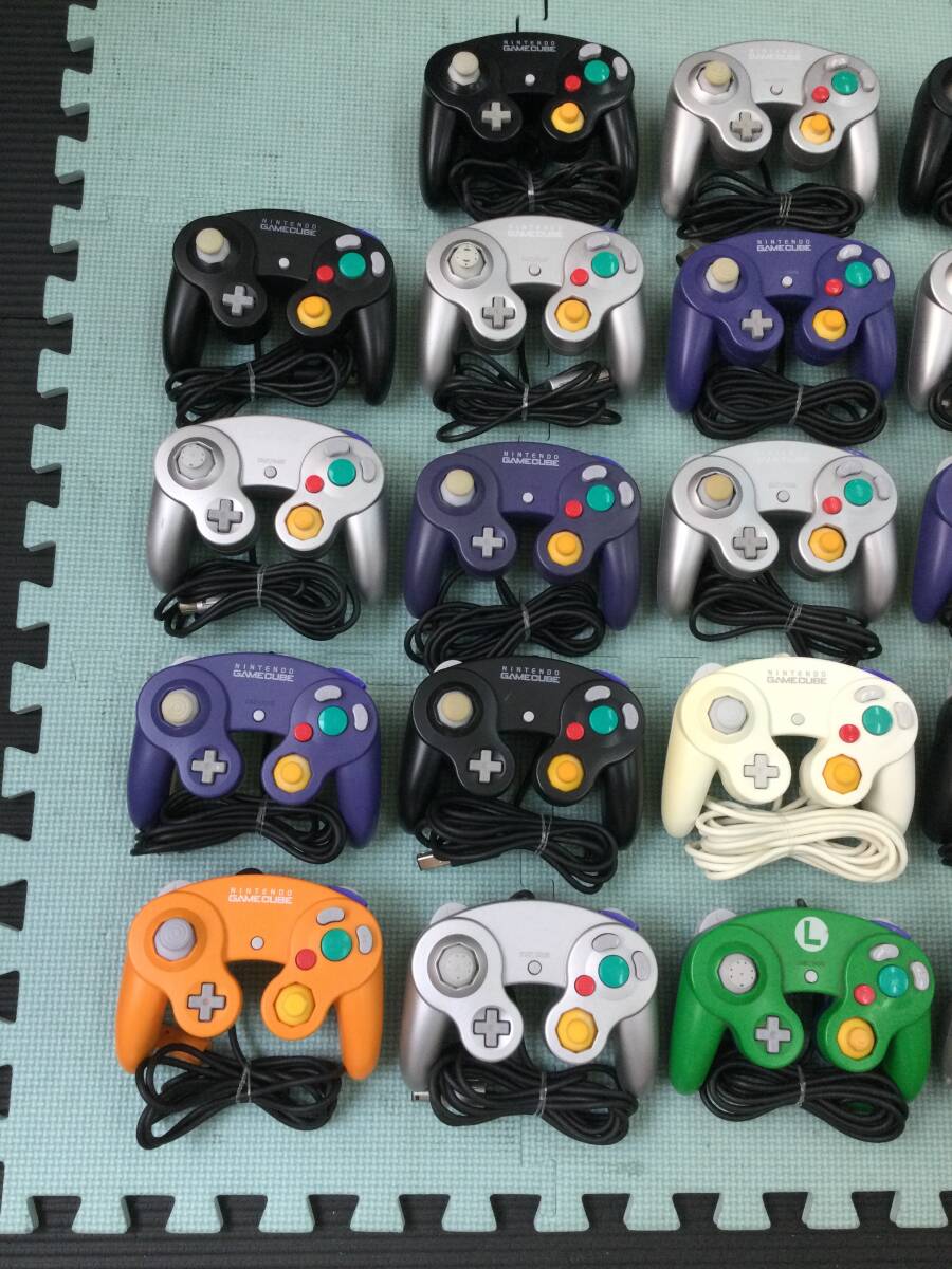 [GN7495/100/0] Junk ( чистка settled )* Game Cube контроллер 23 шт *GC*GAME CUBE* суммировать * комплект * nintendo *NINTENDO*