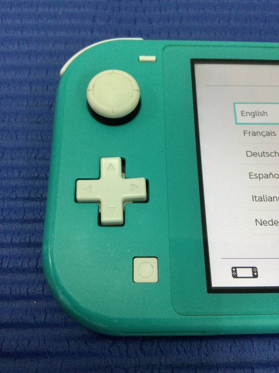 [GB1602/60/0] неисправность товар * Junk *Nintendo Switch Lite* бирюзовый * Nintendo переключатель свет * корпус * игра машина * nintendo *