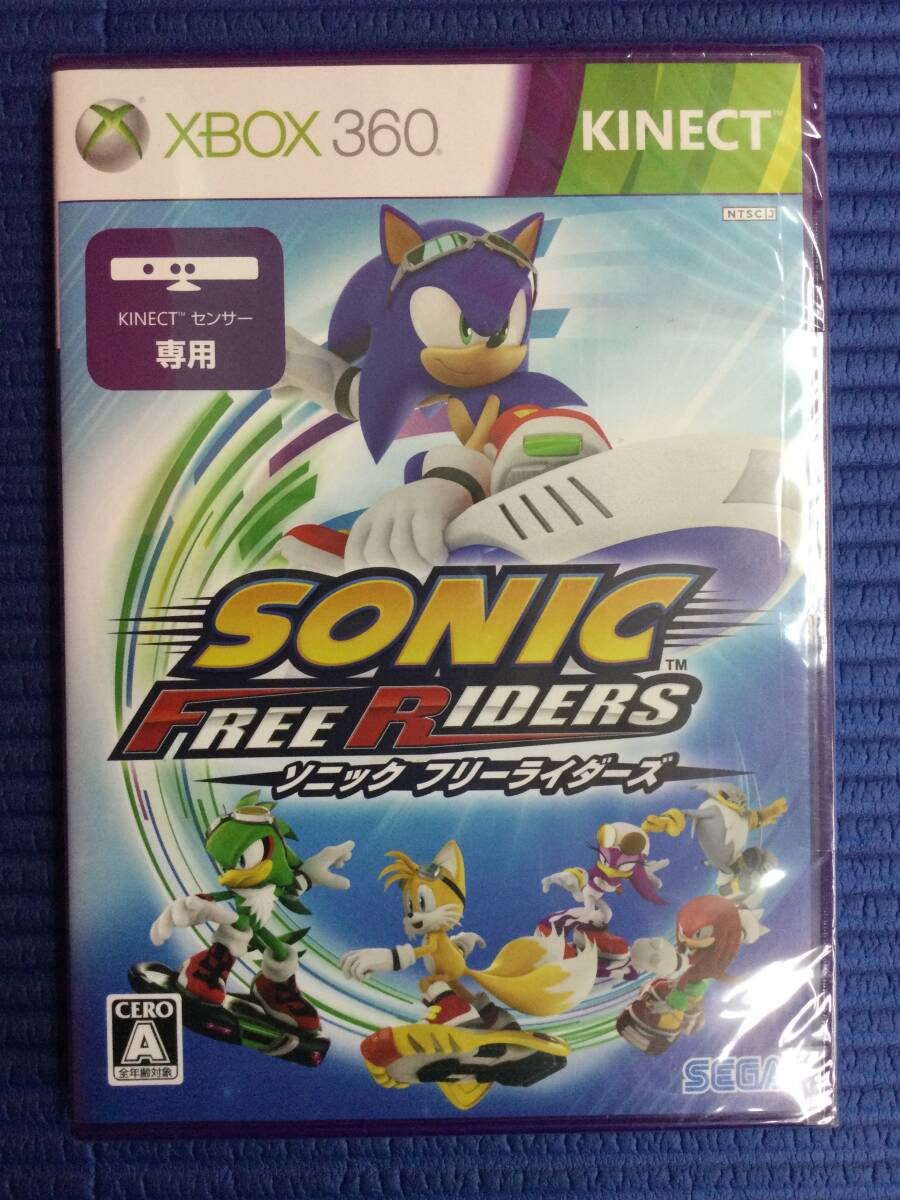 【GB1687/60/0】新品未開封★Xbox360ソフト★ソニック フリーライダーズ★KINECTセンサー専用★SONIC★エックスボックス360★