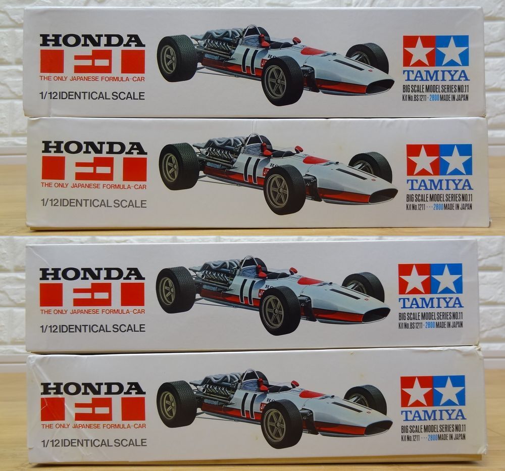 TAMIYA/タミヤ 1/12 BIG SCALE HONDA F-1 2個セット 未組立