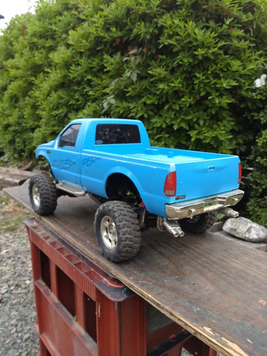  Tamiya электрический RC 1/10 Ford F350 Junk off-road 