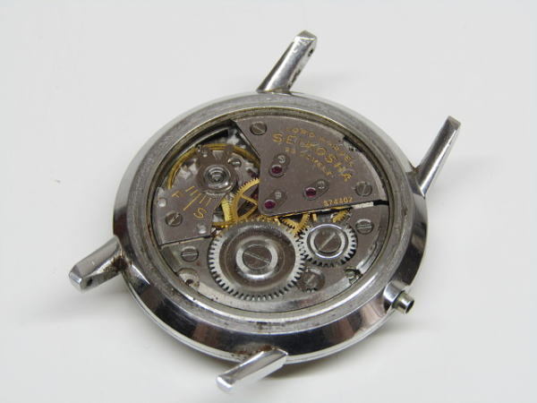 SEIKO Seiko load ma- bell резьба по дереву циферблат 23 камень J14038 механический завод мужские наручные часы Junk 