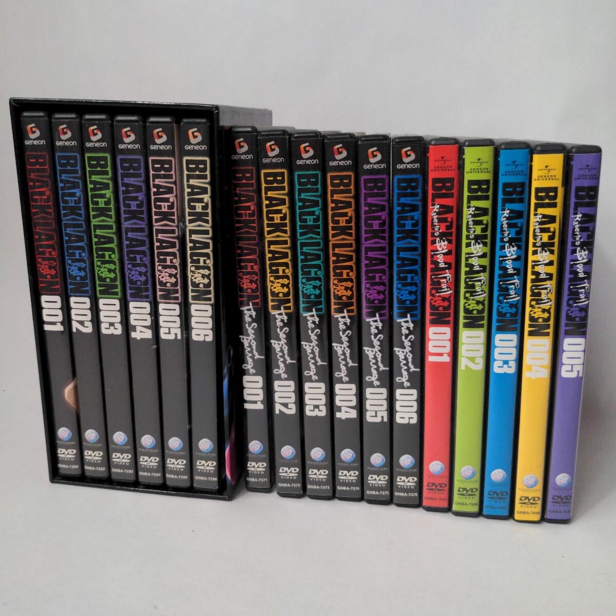 アニメ 『BLACK LAGOON/ブラックラグーン 1期+2期+OVA』DVD 全17