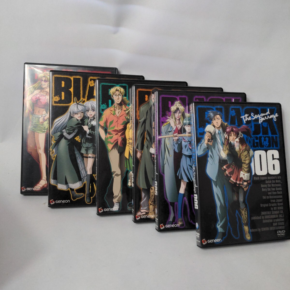 アニメ 『BLACK LAGOON/ブラックラグーン 1期+2期+OVA』DVD 全17