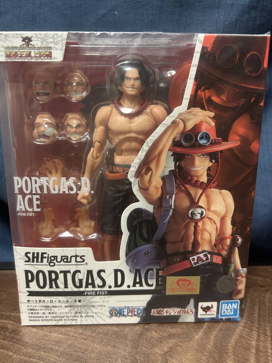 【未開封】S.H.Figuarts ポートガス?D?エース。 ONE PIECE フィギュアs.h.フィギュアーツ