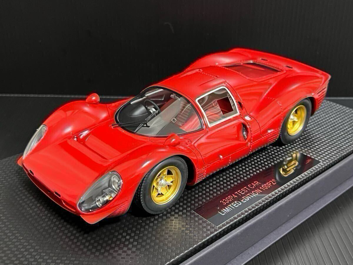 1/18 TOPMARQUES верх maru kesFerrari 330 P4 red Ferrari красный No.GRP006C
